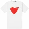 Comme Des Garçons Play Comme Des Garcons Play Front & Back Heart Tee 1 Comme Des Garçons Play Comme Des Garcons Play Front & Back Heart Tee -Vendite Pangaia 19 03 2021 LL P1T222 1 1 1