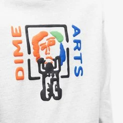Dime Dimearts Puff Crew Sweat -Vendite Pangaia 19 04 2022 JC DIMESP14ASH 10 1
