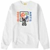 Dime Dimearts Puff Crew Sweat -Vendite Pangaia 19 04 2022 JC DIMESP14ASH 1 1