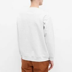 Dime Dimearts Puff Crew Sweat -Vendite Pangaia 19 04 2022 JC DIMESP14ASH 8 1