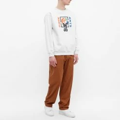 Dime Dimearts Puff Crew Sweat -Vendite Pangaia 19 04 2022 JC DIMESP14ASH m9 1