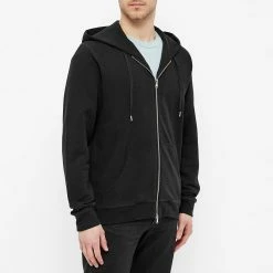 Sunspel Loopback Zip Hoody 11 Sunspel Loopback Zip Hoody -Vendite Pangaia 19 05 2021 BLR MHOD1517 BKAA 7 1