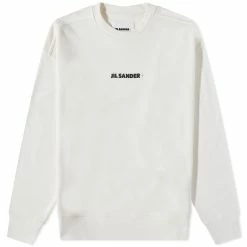 Jil Sander Plus Logo Crew Sweat