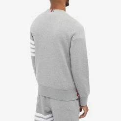 Thom Browne Engineered Stripe Crew Sweat -Vendite Pangaia 19 08 2021 th mjt021h 00535 068 8