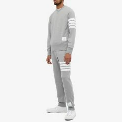 Thom Browne Engineered Stripe Crew Sweat -Vendite Pangaia 19 08 2021 th mjt021h 00535 068 m9