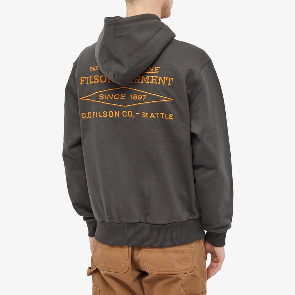 Filson Prospector Embroidered Popover Hoody 5 Filson Prospector Embroidered Popover Hoody - immagine 3