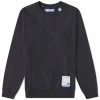 Instru(men-tal) By Mihara Instrumental By Mihara Embroidered Crew Sweat -Vendite Pangaia 19 12 2022 IB I09PO542 BLK 1 1