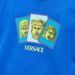 Versace Greek Masks Crew Sweat -Vendite Pangaia 2 02 23 JF 1009346 1A06798 1UE30 10 1