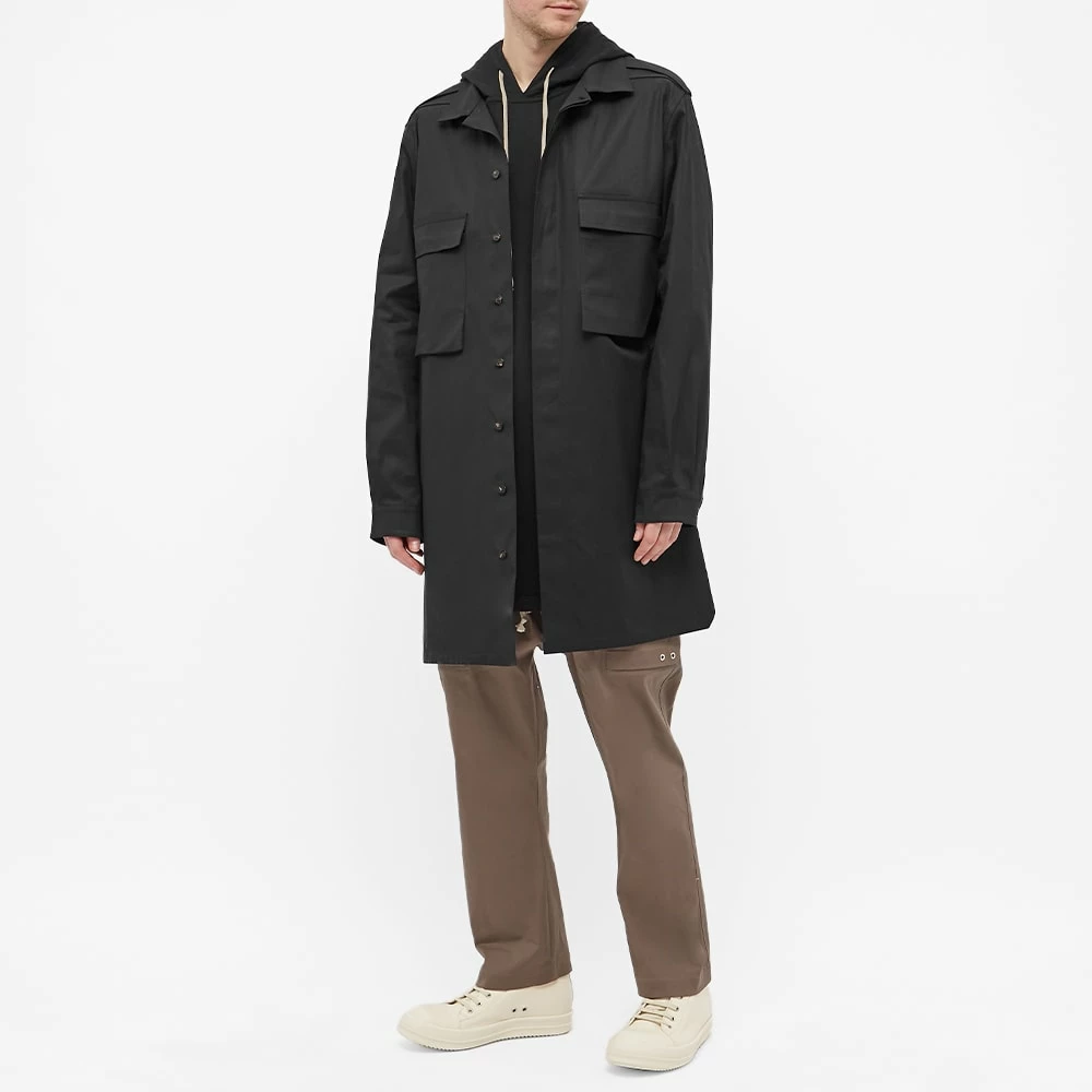 Rick Owens DRKSHDW Lightweight Jersey Pullover Hoody 7 Rick Owens DRKSHDW Lightweight Jersey Pullover Hoody - immagine 5