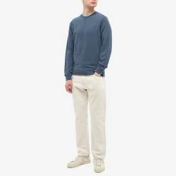 Sunspel Crew Sweat -Vendite Pangaia 20 01 23 JF MSWE1516 BURW m9 1