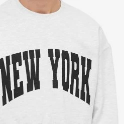 Uniform Bridge New York Crew Sweat -Vendite Pangaia 20 04 2022 EC UB NY CRW SWT GY 5 1