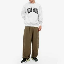 Uniform Bridge New York Crew Sweat -Vendite Pangaia 20 04 2022 EC UB NY CRW SWT GY m4 1