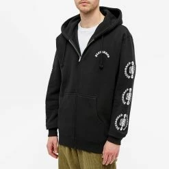 PLEASURES Ritual Zip Hoody 9 PLEASURES Ritual Zip Hoody -Vendite Pangaia 20 08 2020 p20su032 blk 7