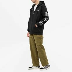 PLEASURES Ritual Zip Hoody 11 PLEASURES Ritual Zip Hoody -Vendite Pangaia 20 08 2020 p20su032 blk m9