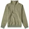 Beams Plus Half Zip Popover Fleece Jacket