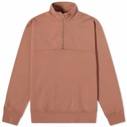 Colorful Standard Organic Quarter Zip Popover Sweat