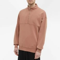 Colorful Standard Organic Quarter Zip Popover Sweat -Vendite Pangaia 20 12 2021 JG CS1014 RSM 7 1