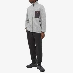 NANGA Polartec Fleece Zip Jacket -Vendite Pangaia 20 12 2022 JA N1PZGR m9 1