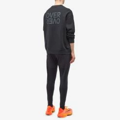 Over Over Easy Crew Sweat 10 Over Over Easy Crew Sweat -Vendite Pangaia 20 12 2022 OB 22OV01SW01 BK m9 1
