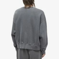 Palm Angels Curved Logo Crew Sweat -Vendite Pangaia 20 12 22 PG PMBA026C99FLE0061001 8 1