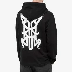 Moncler Genius 5 Moncler Craig Green Magila Con Cappuccio Logo Hoody -Vendite Pangaia 21 04 2021 TH 8G000 04 8099W 999 5 1