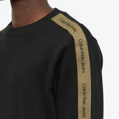 Calvin Klein Contrast Tape Crew Sweat -Vendite Pangaia 21 04 2022 SI J30J320037 BEH 5 1