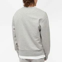 MKI Embroidered Embassy Logo Crew Sweat -Vendite Pangaia 21 07 2022 GH MKI EMBSWT GY 8 1