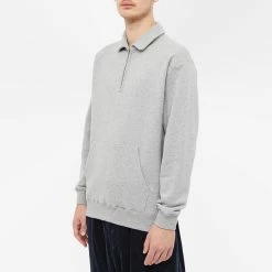 Beams Plus Half Zip Crew Sweat -Vendite Pangaia 21 10 2022 ns 3813 0110 156 15 7 1
