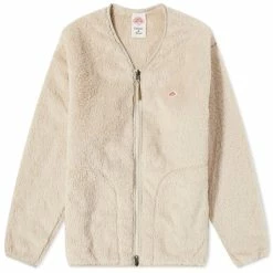 Danton High Pile Fleece V Neck Jacket