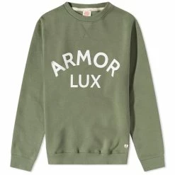 Armor-Lux Organic Logo Crew Sweat