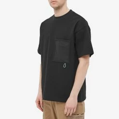 F/CE. Mesh Pocket Tee -Vendite Pangaia 22 03 2022 JD FPA01221M0003 BLK 7 1