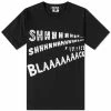 Comme Des Garçons Black Shhhhh Tee -Vendite Pangaia 22 10 2021 BLR 1H T004 052 1 1 1