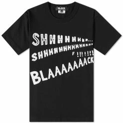 Comme Des Garçons Black Shhhhh Tee