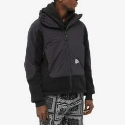 And Wander Top Fleece Jacket -Vendite Pangaia 22 11 2021 AJ 5741231001 BK 7 1