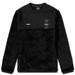 F.C. Real Bristol Polartec Fleece Hybrid Crewneck Top