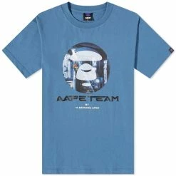 AAPE By A Bathing Ape AAPE Team Moon Head Tee