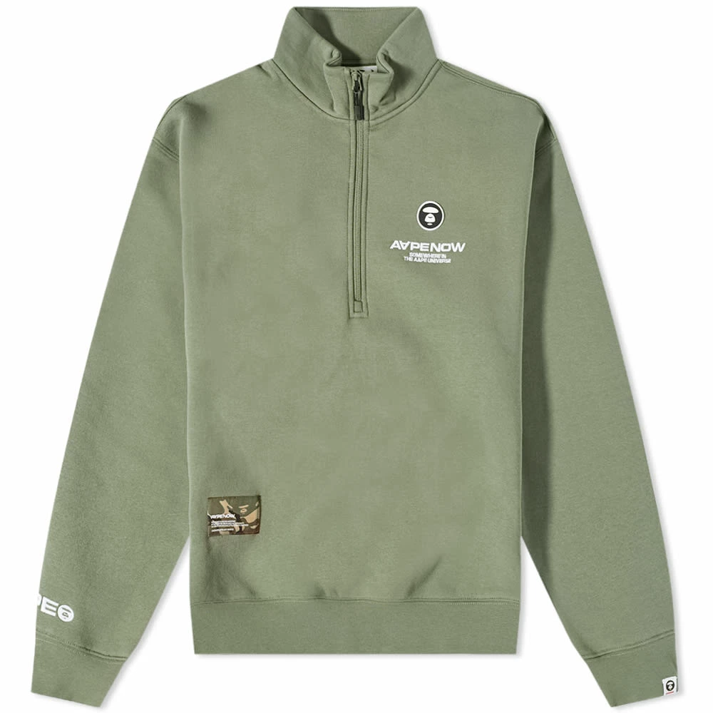 AAPE By A Bathing Ape AAPE AAPE Now Quarter Zip Sweat 3 AAPE By A Bathing Ape AAPE AAPE Now Quarter Zip Sweat