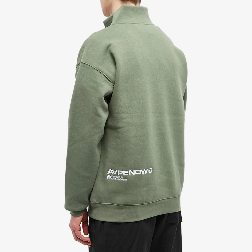 AAPE By A Bathing Ape AAPE AAPE Now Quarter Zip Sweat 5 AAPE By A Bathing Ape AAPE AAPE Now Quarter Zip Sweat - immagine 3