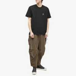 MASTERMIND WORLD Reflective Skull Tee -Vendite Pangaia 23 01 2023 SI MW22S09 TS006 BLK m9 1