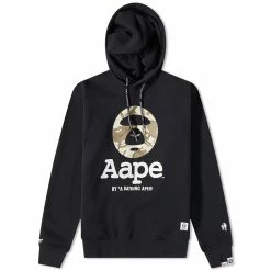 AAPE By A Bathing Ape AAPE Camo Moon Face Hoody