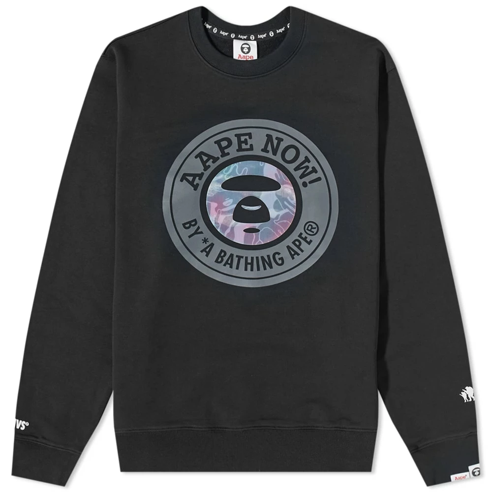 AAPE By A Bathing Ape AAPE Stamp Logo Crew Sweat 3 AAPE By A Bathing Ape AAPE Stamp Logo Crew Sweat