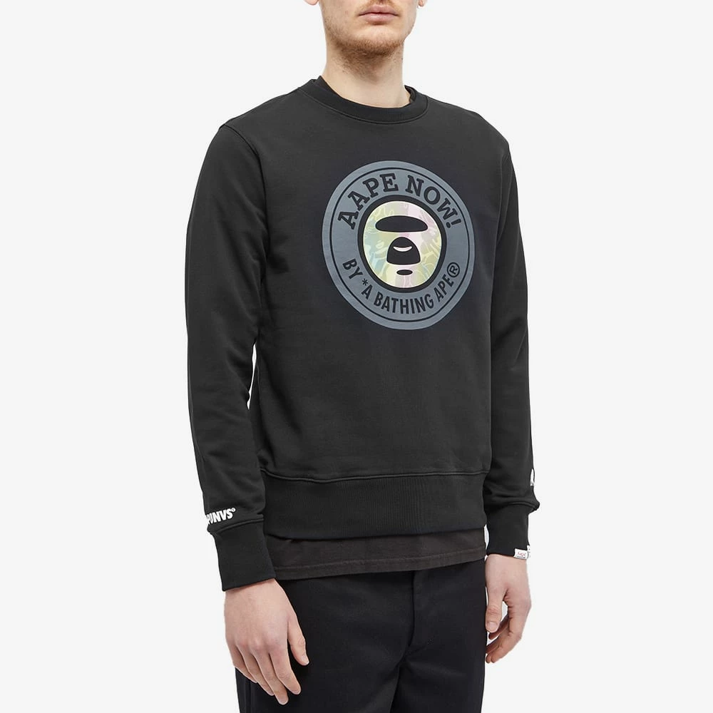 AAPE By A Bathing Ape AAPE Stamp Logo Crew Sweat 4 AAPE By A Bathing Ape AAPE Stamp Logo Crew Sweat - immagine 2