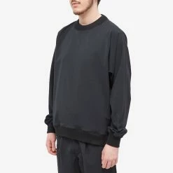 Nanamica ALPHADRY Crew Sweat -Vendite Pangaia 23 01 23 LS SUHS314E K 7 1