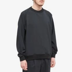 Nanamica ALPHADRY Crew Sweat -Vendite Pangaia 23 01 23 LS SUHS314E K 8 1