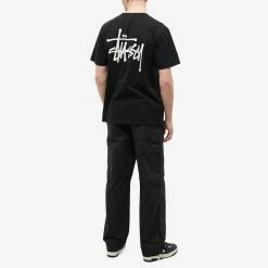 Stussy Basic Stussy Pigment Dyed Tee -Vendite Pangaia 23 02 2023 AJ 1904879 BLAC m9 1