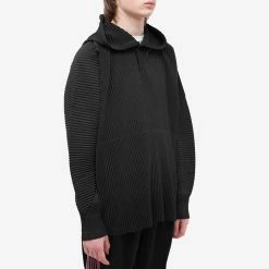 Homme Plissé Issey Miyake Pleated Popover Hoody -Vendite Pangaia 23 02 2023 JD HP36JK106 15 7 1