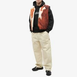 Stussy Stock Logo Applique Hoody -Vendite Pangaia 23 02 2023 NS 118475 BLAC m9 1