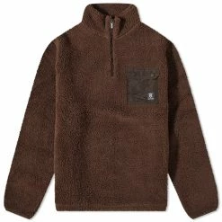 Daily Paper Nedeemo Quarter Zip Sherpa Fleece