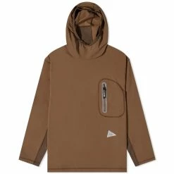 And Wander Hybrid Warm Pocket Hoody