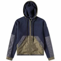 Moncler Grenoble Zip Hooded Fleece